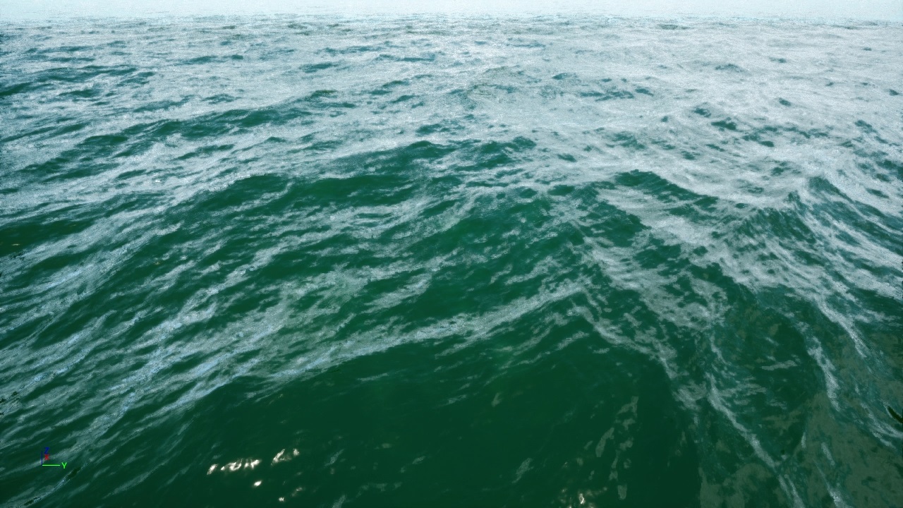 Default view in the Ocean world